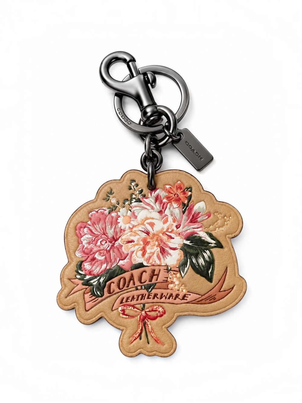 Coach Cherry Blossom Flower Bouquet Bag Charm